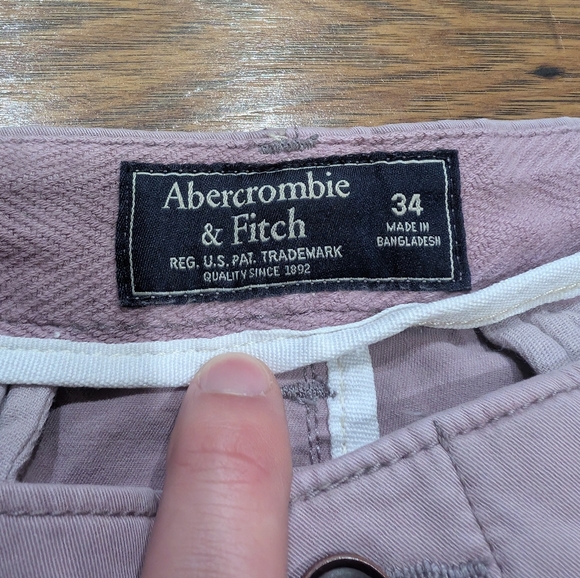 Abercrombie & Fitch Mens Shorts sz 34 - Picture 2 of 4